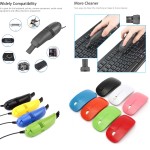 Custom Printed iBank(R)2.4GHz Wireless Mouse + USB Vacuum Cleaner