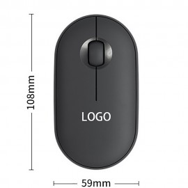 Cute Small Wireless Mouse with Logo