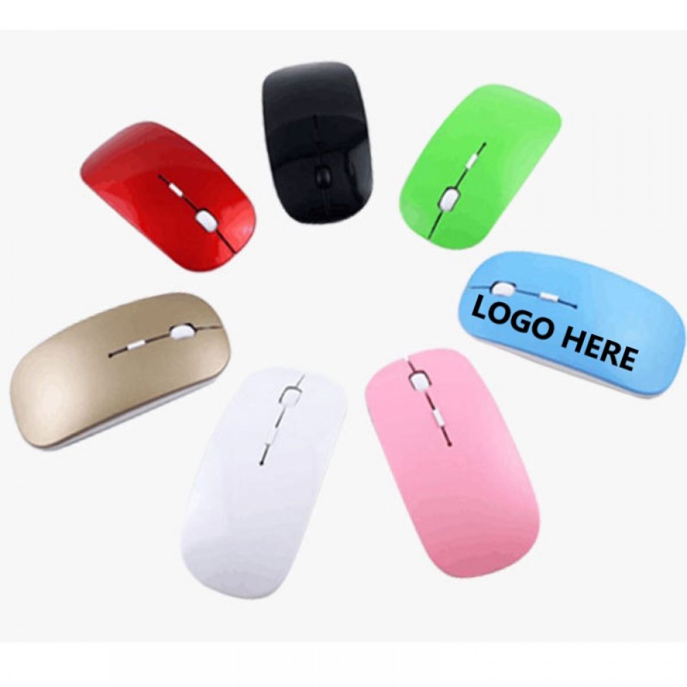 USB Charging Mouse with Logo