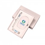 Business Set Usb Drive Power Bank Pen Gift Box with Logo