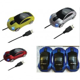 Logo Branded Budget Wired Car Shape Optical Mouse