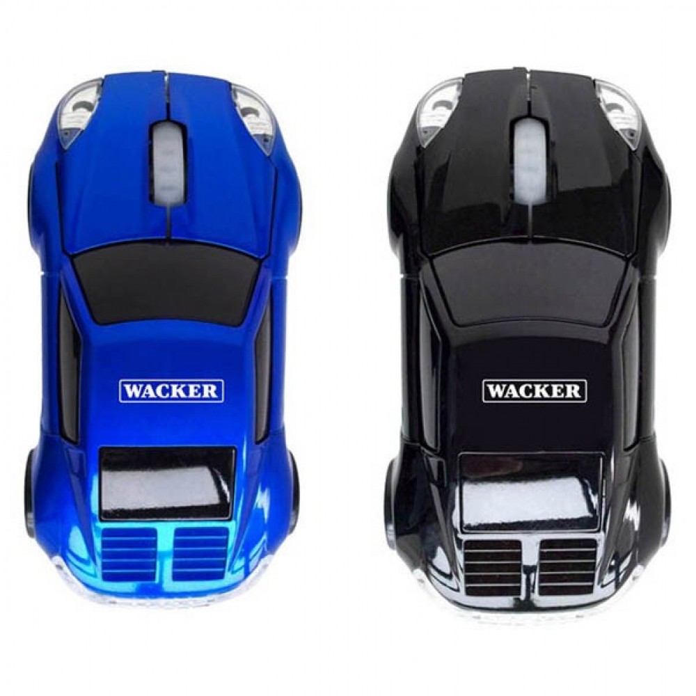 Logo Branded Precision Sports Car Mouse Wireless - OCEAN PRICE