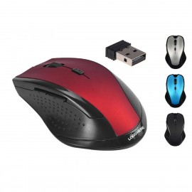 Laptop Ergonomic 3200DPI Optical 2.4GHz Wireless Gaming Mouse with Logo