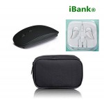 Logo Printed iBank(R)2.4GHz Wireless Mouse + Headphones with Mic