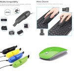 Custom Imprinted iBank(R)2.4GHz Wireless Mouse + USB Vacuum Cleaner (Green)