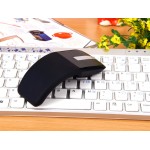 Ultra Thin Foldable 2.4G Wireless Mouse Foldable Computer Mouse with Logo