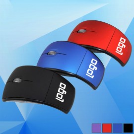 2.4G Wireless Folding USB Mouse with Logo