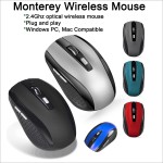 Logo Branded Monterey Wireless Mouse
