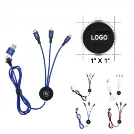 Logo Branded 47 inch LED Multi Charging Cable