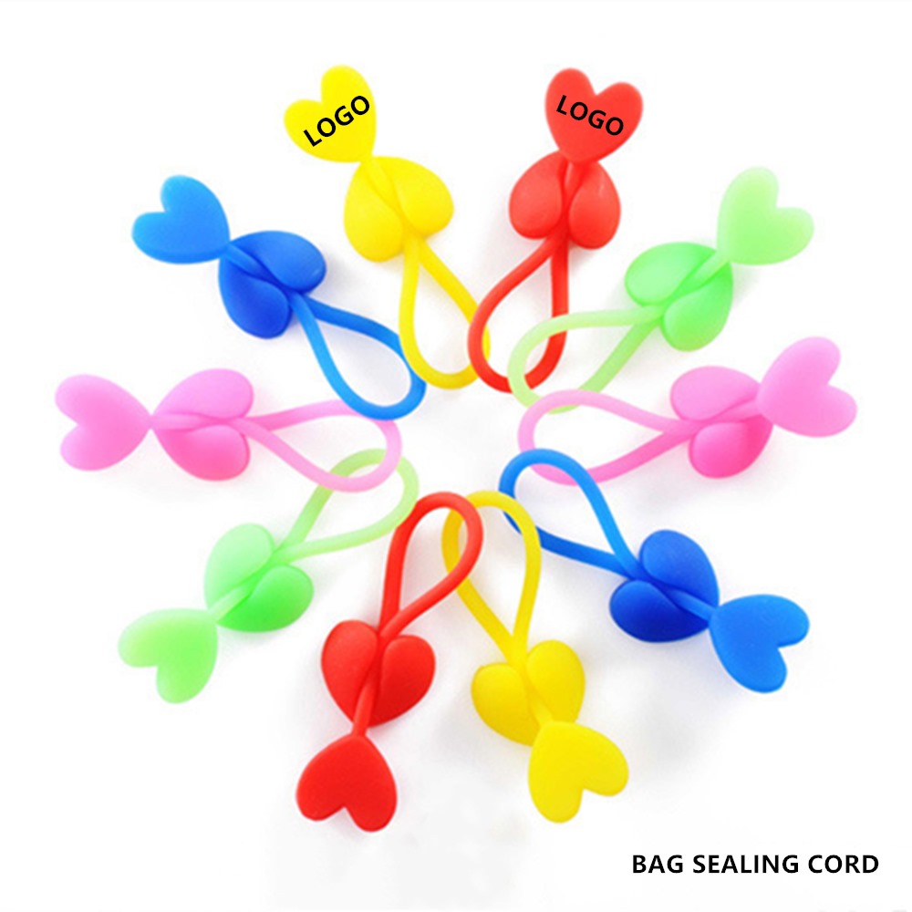Logo Printed Bag Sealing Cord Logo Printed Bag Sealing Cord
