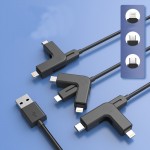 Logo Printed Portable 3 in 1 USB cable