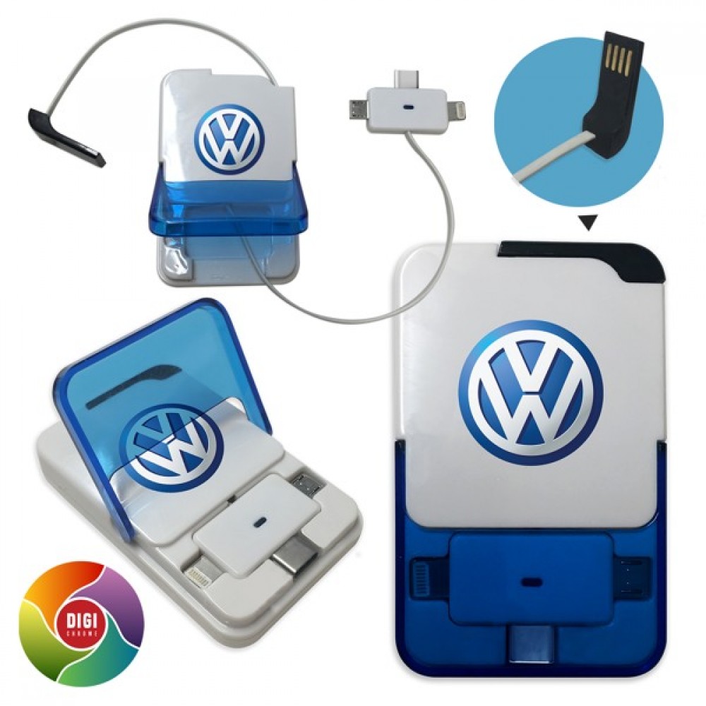 Retractable Charging Cords 2 Custom Printed Retractable Charging Cords 2 Custom Printed