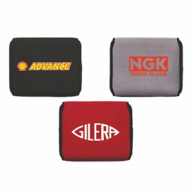 Logo Branded Tablet Storage Wrap Case Cord Organizer