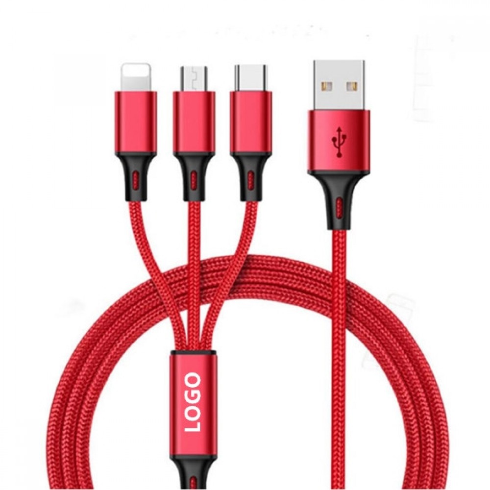 Multiple USB Phone Charger Cord Custom Printed Multiple USB Phone Charger Cord Custom Printed