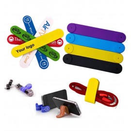 Magnetic Silicone Cable Clips with Logo