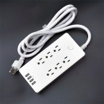Fast Charging Power Strip with USB Ports with Logo