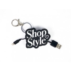Retractable Phone Cable with Logo