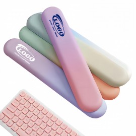 Ergonomic Non-Slip Foam Keyboard & Mouse Wrist Rest Support with Logo