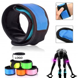 LED Slap Bracelet for Night with Logo