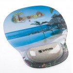Custom Imprinted Combo-Padz Mousepad Motion Wrist Cushions - Sand Filled