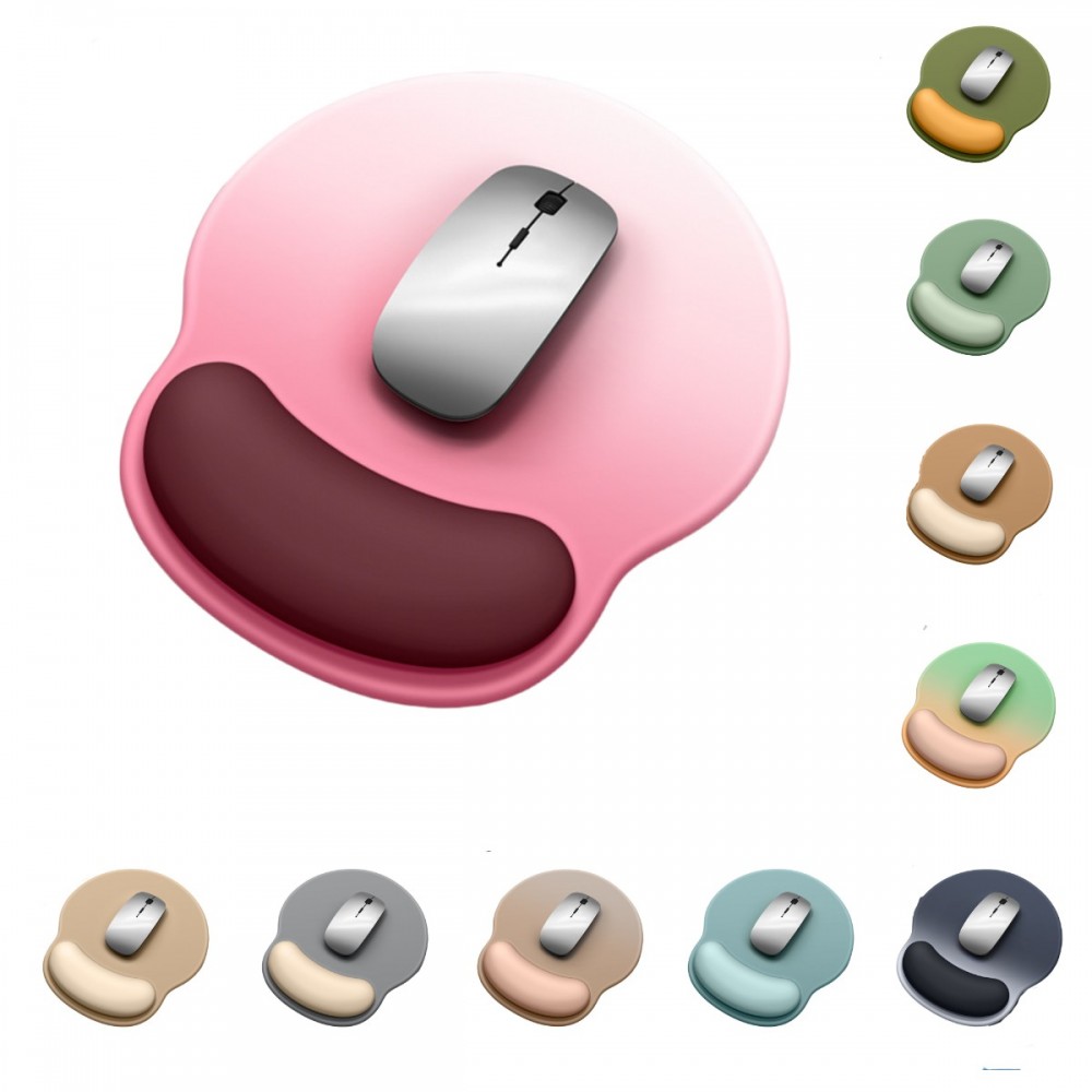 Logo Branded Silicone Wrist Rest Mouse Pad
