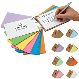 The Ultimate Spiral-Bound Flashcard Organizer with Logo