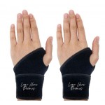 Fitted Wrist Brace with Logo