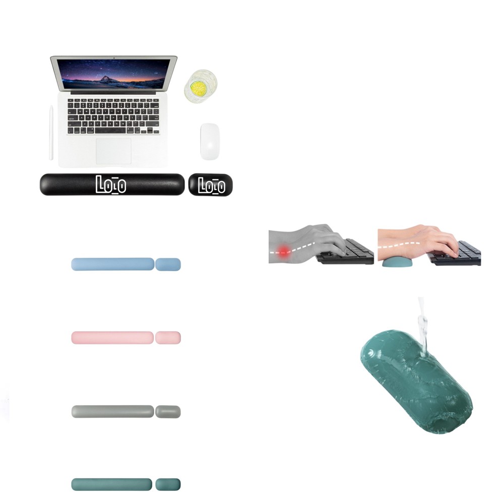 Customized Keyboard and mouse wrist guard set