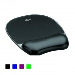 Logo Branded Silicone Gel Mouse Pad With Wrist Rest