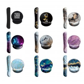 Mouse Pad w/Wrist Support with Logo