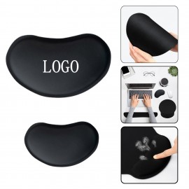 Ergonomic Silicone Wrist Support Pad with Logo