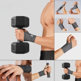 Customized Adjustable Sport Wrist Brace Compression Wrist Strap W/ Thumb Hole