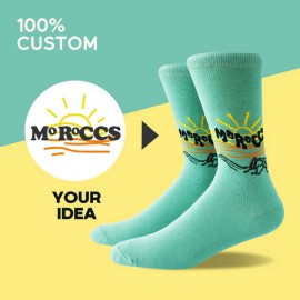Economy KnitStyle Pro Socks - 168N Custom Socks - Knit-In with Logo  Economy KnitStyle Pro Socks - 168N Custom Socks - Knit-In with Logo