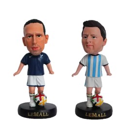 Custom Resin Sport Player Bobblehead Doll with Logo  Custom Resin Sport Player Bobblehead Doll with Logo
