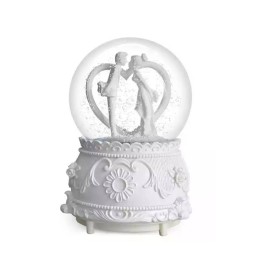 Custom Wedding Souvenir Snow Globe with Logo