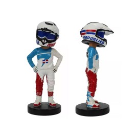 Racer Bobble Head Doll with Logo