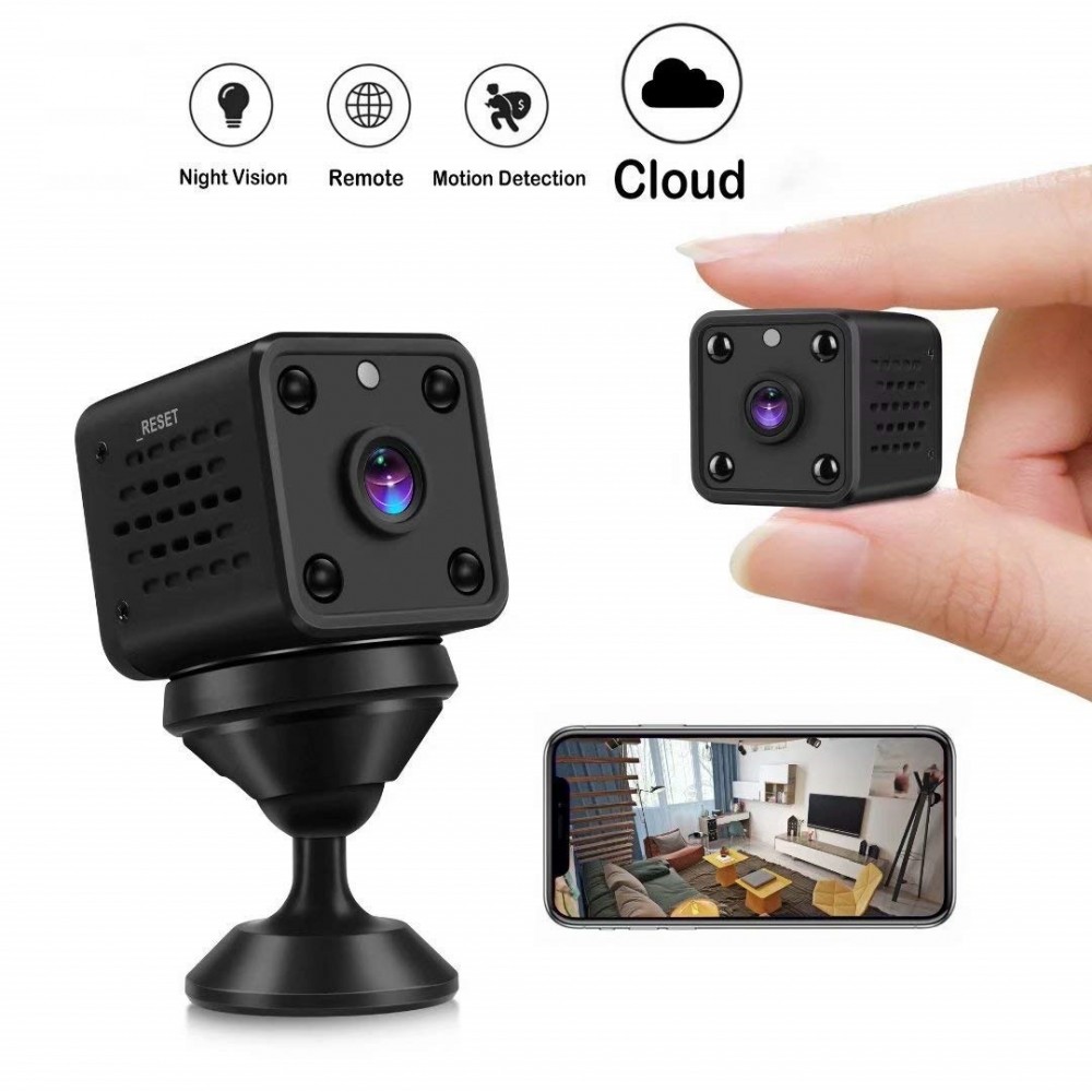 Logo Branded Wireless Smart Home Camera With Night Vision