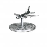 3D Airplane Figurine with Logo