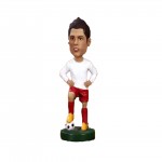 Custom Sport Star Ronaldo Resin Bobble Head with Logo