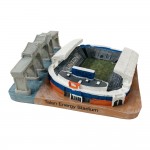 3D Miniature Stadium with Logo