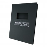 Personalized Report Cover w/Window (9" x 12") and Foil Stamped Imprint
