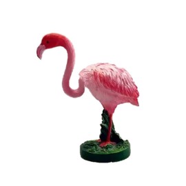 Logo Branded Custom Pink Flamingo Bobble Head Figurine  Logo Branded Custom Pink Flamingo Bobble Head Figurine