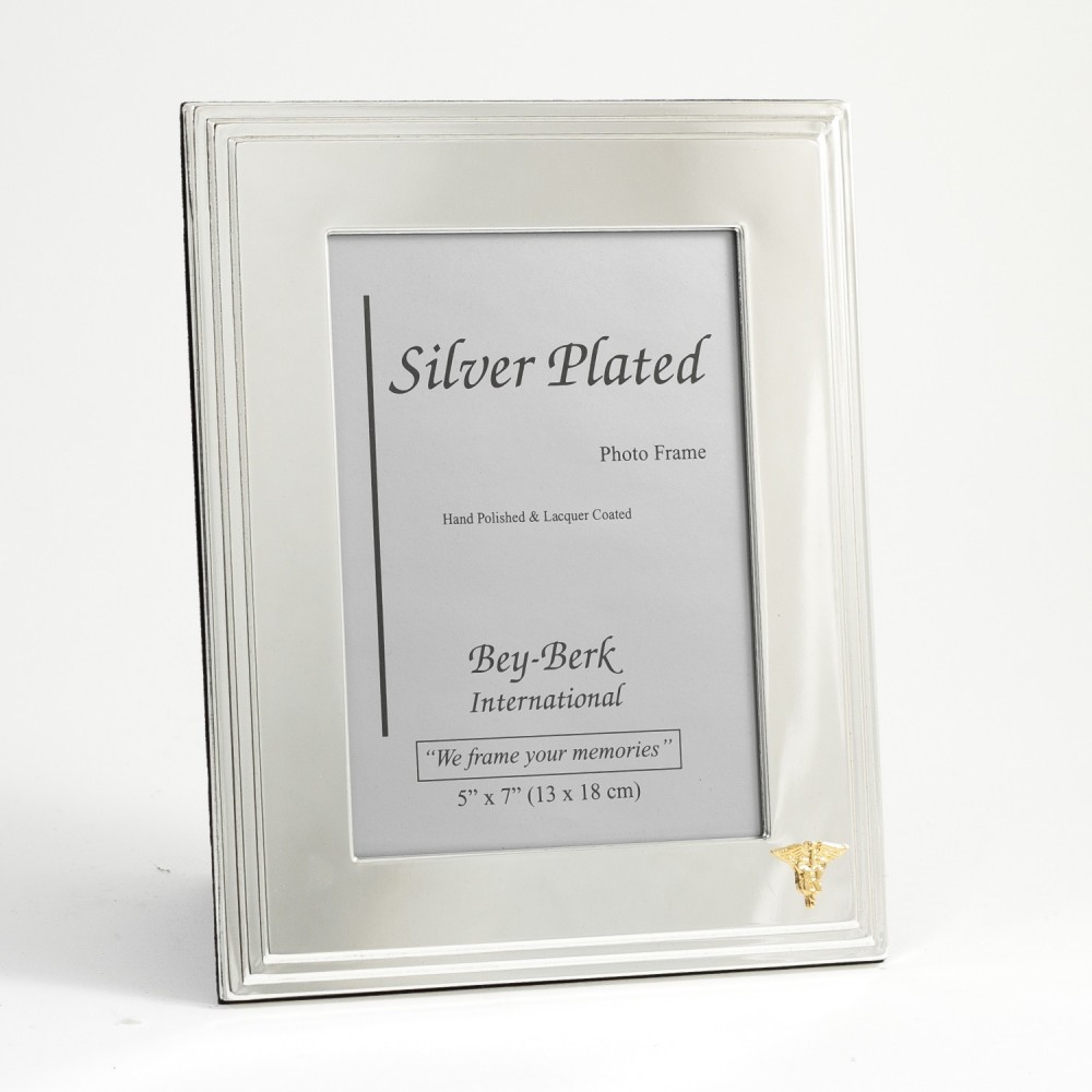 Custom Imprinted Silver Picture Frame 5x7 - Nursing