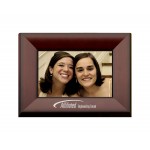 Oxford Mahogany Picture Frame (4"x6") Logo Printed
