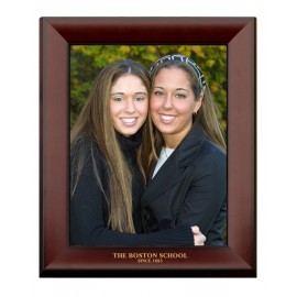 Custom Printed Oxford Mahogany Picture Frame (8"x10")