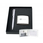 Pageantry Gift Set w/ Picture Frame & Pearl Pen Custom Imprinted