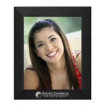 Logo Printed Chesterfield Leather Picture Frame (8"x10")