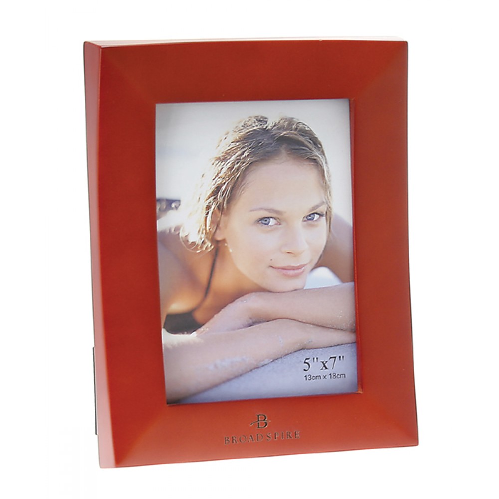 Cherry Wood Picture Frame (5"x7") Logo Printed