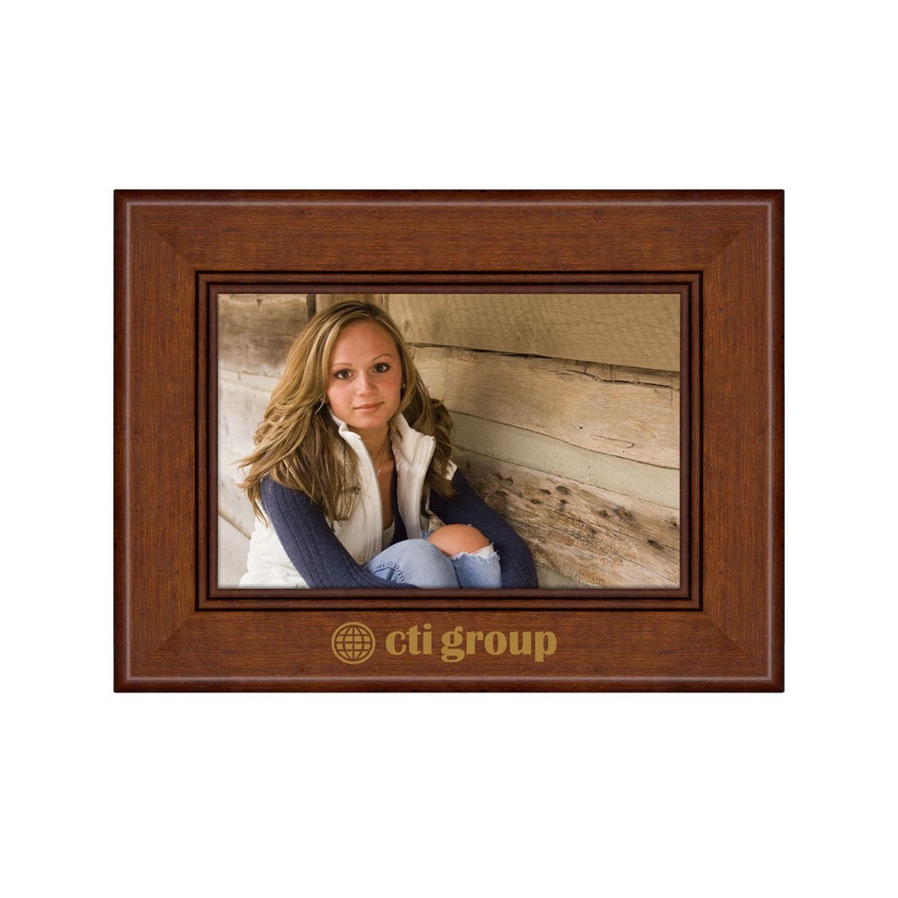 Custom Printed Lodge Collection Photo Frame Stepped 4"x6" Frame