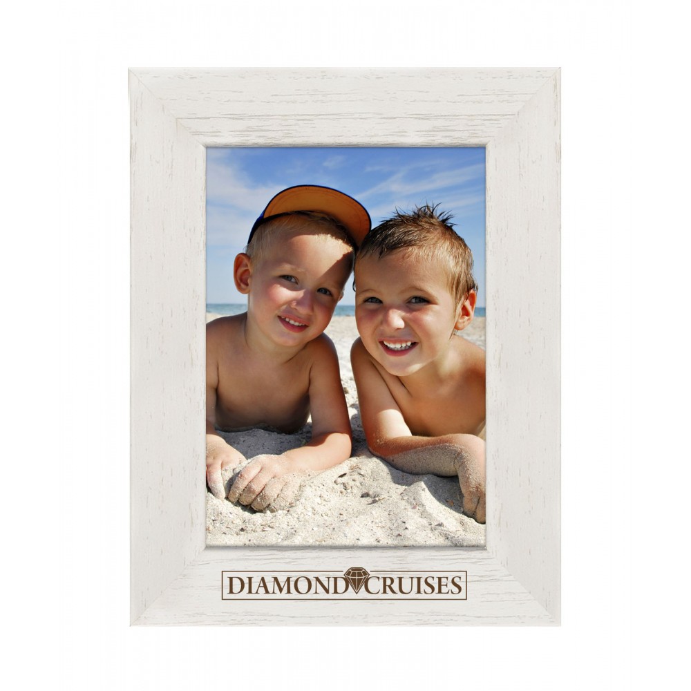 Cottage Bay Picture Frame (5"x7") Custom Imprinted